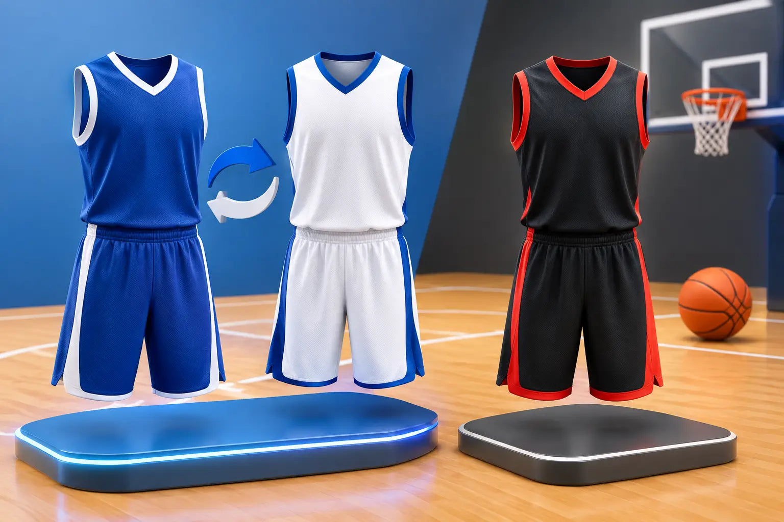 Reversible Basketball Uniforms Versus Standard