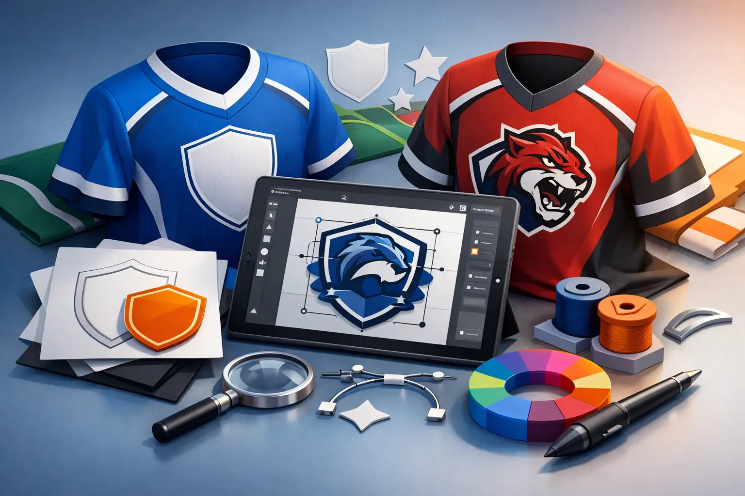 How to Prepare Jersey Logos for Custom Teams
