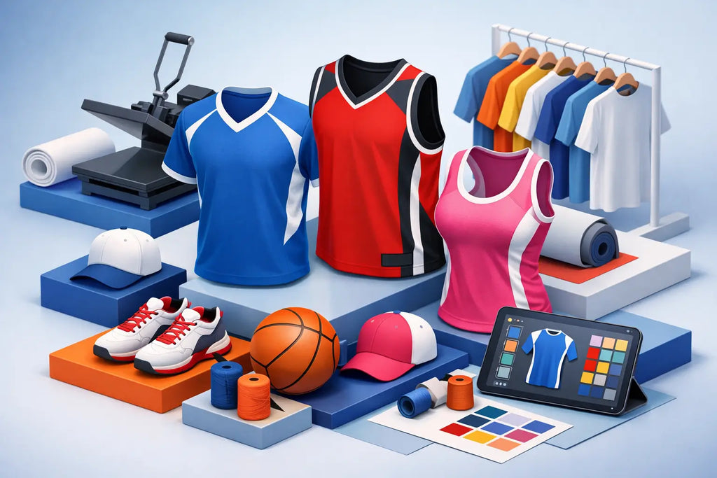 Custom Sports Apparel No Minimum Options