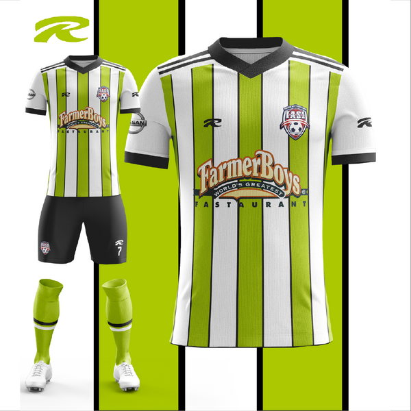 Custom Soccer Full Kit – 50% Off + Sublimated Uniforms | RRR Sports America