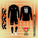 Custom Offer for 34 uniforms including 2 Goalie uniforms,  1 Flag & 1 Hoodie is Gift