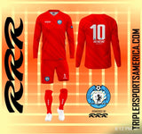 Half payment for 32 uniforms + 1 Goalie Gift